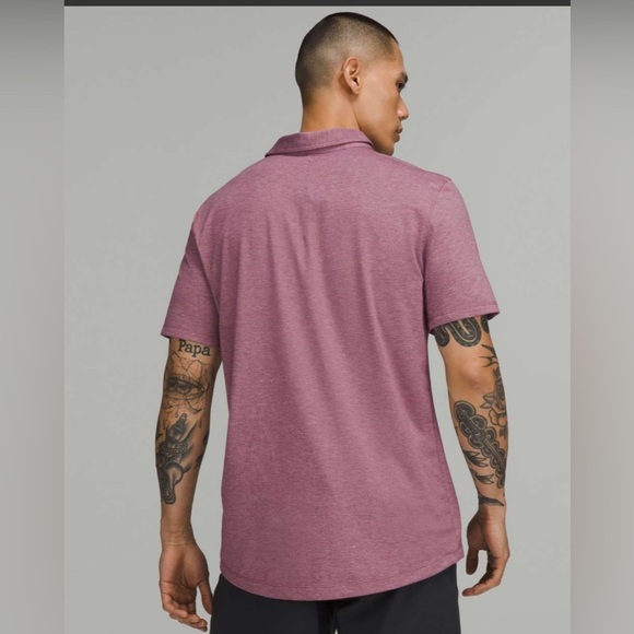 Lululemon Evolution Short Sleeve Polo Shirt
Heathered Vintage Plum size L - Picture 6 of 8